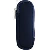 kwmobile Custodia Puntatore Laser Universale - Astuccio Neoprene con Zip - Laser Pointer Cover 14,5 x 5 cm - Protezione Antigraffio blu scuro