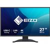 EIZO FlexScan EV2740X-BK Monitor PC 68,6 cm (27') 3840 x 2160 Pixel 4K Ultra HD LCD Nero
