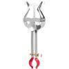 Generic 38K44HZGO11IY - Forchetta per tromba, tromba, corno di foresta, in metallo, con morsetto, 13,7 x 5,2 x 1,9 cm, colore: Argento