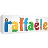 Little Helper LHV-RAFFAELE-1542-15IT Tela per Nursery con Pannello Frontale, Disegno Personalizzabile con Nome da Ragazzi Raffaele, Multicolore, 15 x 42 x 4 cm