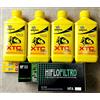 KIT TAGLIANDO PER DUCATI HYPERMOTARD 1100 2008 - 2009 CON 4 LITRI DI OLIO BARDAHL XTC C60 15W50, 1 FILTRO OLIO HIFLO HF153, 1 FILTRO ARIA HIFLO HF6001, 2 CANDELE NGK DCPR8E