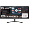 LG 34WP500-B Monitor PC 86,4 cm (34) 2560 x 1080 Pixel UltraWide Full HD LED Nero [34WP500-B]