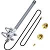 Bingfu 868 MHz Antenna LoRa, Antenna LoRaWAN Esterna in Fibra di Vetro 3dBi N-Maschio 50 ohm Impermeabile per Hotspot RAK HNT Bobcat Helium Miner, Cavo Prolunga da N-femmina a RPSMA-maschio 1 m