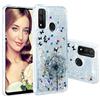 COTDINFORCA Case for Huawei P Smart 2020 Custodia，Huawei P Smart 2020 Cases Bling Liquid Glitter Sparkle Floating Silicone Shockproof Phone Cover per Huawei P Smart 2020 Dandelion XYLS.