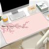 Hixingo Modello Sakura Modello Tappetino Mouse, Tappetino Mouse XXL/XL/L, Tappetino Mouse Gaming con Base in Antiscivolo e Bordi Cuciti, Mouse Pad per Ufficio e Casa (900 * 400 * 3mm,rosa)