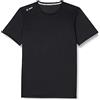 Jako 6175 Run 2.0 - T-Shirt per Bambini, Nero, Taglia 152