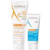 Aderma (Pierre Fabre It.SpA) A-Derma Protect Kids SPF50+ Latte Solare Bambino + AH Ristrutturante Doposole in Omaggio 250+100 ml Crema solare