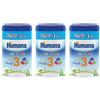 Humana Italia SpA Humana 3 ProBalance Set da 3x1100 g Polvere per soluzione orale