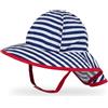 Sunday Afternoons Infant Sunsprout hat, Navy/white stripes