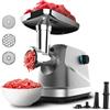 Cecotec Tritacarne Crusher 1400, 1360W di Potenza, Taglia, Sminuzza e Taglia, 3 Dischi di Taglio, 1 Lama in Acciaio Inossidabile, 1,5 Kg di Carne al Minuto