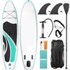 Tavola SUP Board Stand Up Paddle Gonfiabile Surfboard in Alluminio Pompa Manuale