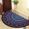 Guest Ruyunlai Tappeto Porta Zerbino Zerbini Per Ingresso Arredamento Casa Mezzaluna Per Esterno Interno Tappeti Grandi Dimensioni blu fluorescente 40x60cm