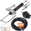 VEVOR Kit per timone idraulica fuoribordo marino 90HP tubo flessibile 24 piedi
