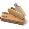 Chiavetta USB in bamboo 16 GB Gudar personalizzate o neutre