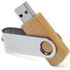 Chiavetta USB in Bamboo e Metallo 16 GB Uldon personalizzate o neutre