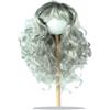 Parrucca per Bambole Capelli ricci Argento