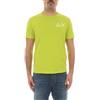 SUN68 T-Shirt Uomo T34105 Big AX Logo Lime Petto Cotone PE24 XL