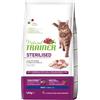 TRAINER Natural trainer cat adult sterilised tacchino e fibra di pisello KG 1.5