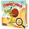 Asmodee - RAPIDCROCO - Gioco di carte di velocità e osservazione per bambini dai 6 anni - Trova il coccodrillo colpevole - Gioco da tavolo di viaggio - Scatola di metallo - 2-5 giocatori - 15 min - in