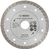 Bosch Accessories 2607019481 Disco Diamantato Turbo, Nero, 125 mm