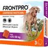 FRONTPRO CANI >25-50KG 136mg 3 COMPRESSE