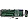 Tecno KIT TASTIERA E MOUSE TC-BG2006 GAMING USB NERO