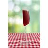 Winkee - Mezzo bicchiere di vino rosso e bianco | Bicchieri tagliati a metà | grande diviso a metà Regalo