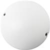 Jandei - Applique LED 1650 lumen, 15 W, plafoniera bianca, luce bianca fredda 6000 K (rotonda)