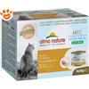 Almo Nature Cat HFC Light Meal Natural Petto di Pollo - Lattine da 4×50 gr