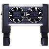 Blau aquaristic BA-7776202 - Ventola per Acquario a 2 Vie, Colore: Blu
