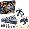 Lego 76156 Marvel L'Ascesa di Domo, Navicella Spaziale Eternals