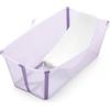 Stokke Vaschetta e Riduttore STOKKE® FLEXI BATH® Bundle con tappo termosensibile Lavander