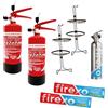 Firexo Pacchetto di sicurezza antincendio per barche a vela Firexo - Pacchetto di estintori multiuso per TUTTI GLI INCENDI