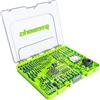 Greenworks Punte per trapano e bit di avvitamento (set completo da 90 pezzi con bit pick and click adatti a tutti i trapani e avvitatori a batteria)