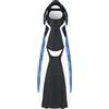 AQUALUNG PHAZER - Pinne sub per adulti per tutti i livelli con l'innovativa tecnologia Wave Rib, design bilanciato, potente e idrodinamico, ideale per immersioni subacquee e snorkeling.