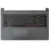new net - Top Case Palmrest con Tastiera Compatibile con Notebook HP 15-BS023NL, 15-BS027NL, 15-BS028NL, 15-BS030NL, 15-BS031NL, 15-BS032NL [Colore Dark Ash Silver - con touchpad - Layout ITA]