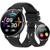 Shepatio Smartwatch donne uomini con funzione telefono 1,28 HD touchscreen IP68 orologio sportivo con misurazione della pressione sanguigna frequenza cardiaca del sonno smart watch per iOS Android