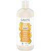 SANTE Naturkosmetik Shampoo Deep Repair Squalan + 3 strati di proteine, shampoo vegano per capelli lisci e lucenti, ripara i capelli secchi e danneggiati, 500 ml