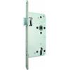 Alpertec, 36051460, Serratura incassata per porte PZ spaziatura DIN serratura destra, serrature, mandrino 65 mm, 10 mm, quadrato, 92 millimetri, silberfarbig