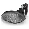 Philips Padella per Grigliare Airfryer - Superficie Ampia e Antiaderente, Cuoci Hamburger, Pesce, Ali di Pollo e Verdure in Modo Sano e Veloce, Compatibile HD922x, HD923x, HD921x, (HD9910/20)