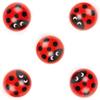 Nene Toys Set di 5 Pezzi di Ricambio in Legno per il Gioco Giardino delle Coccinelle - Coccinelle Premium Artigianali per Elevare il Tuo Divertimento [Ideale per Pezzi Smarriti]