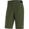 GORE WEAR C5 Shorts, Pantaloncini Donna, Verde Utilitario, 40