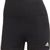 adidas Donna Yoga Essentials High-Waisted Short Leggings, Black, XL