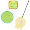 Lässig Set di ciondoli e toppe (3 pezzi) con chiusura a scatto/School Patches Set Smile
