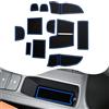 YEE PIN Tappetini in Gomma Compatibili con Ford Focus Active 2022 2023 - Antiscivolo per Console Centrale, Scatola Portaoggetti - Interni Focus