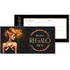 GHIBLI 25 Buoni Regalo 21x10 cm - Voucher Eleganti da Compilare - Gift Card Parrucchiera Estetista - Coupon Clienti Salone Bellezza - Cartoncini Fidelizzazione Clientela - Made in Italy