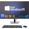 SIMPLETEK - All in One i9 10° Gen AiO 27 Windows 11 Pro 32GB RAM SSD 2TB con GPU GTX1650 4GB WiFi6 + BT 5.2 + Webcam | Ideale per Editing/Gaming