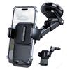 YOSH Porta Cellulare Auto, supporto per parabrezza del telefono cellulare,supporto per telefono da auto per iPhone 14 13 12 Pro Max Samsung S23 Ultra Huawei Otter-Box Cases