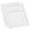 S SIENOC 4 x 140mm PC Computer Chassis Ventola Cooler Polvere Filtro Case Antipolvere Griglia, Magnetico (4 x 140mm, Bianca)