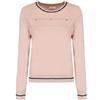 Liu Jo Jeans ECS MAGLIA CHIUSA M/L ROSA LIU JO